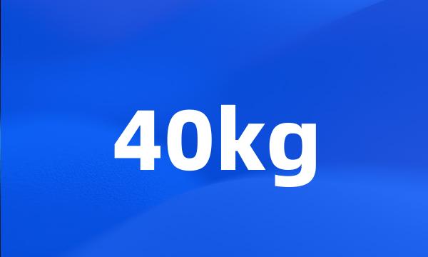 40kg