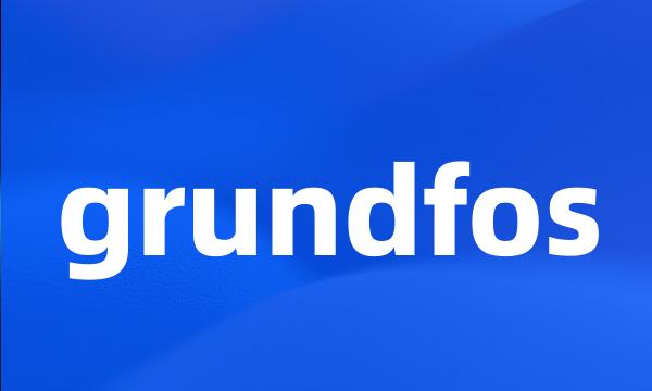 grundfos