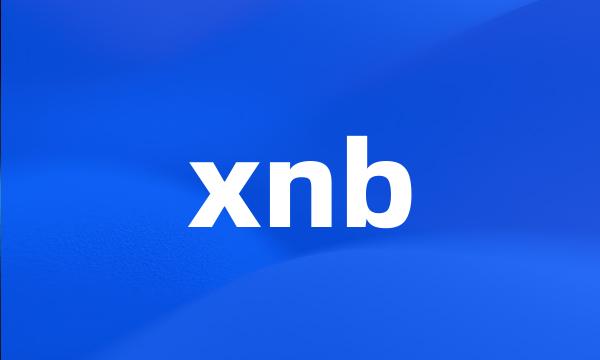 xnb