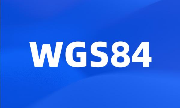 WGS84