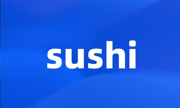 sushi