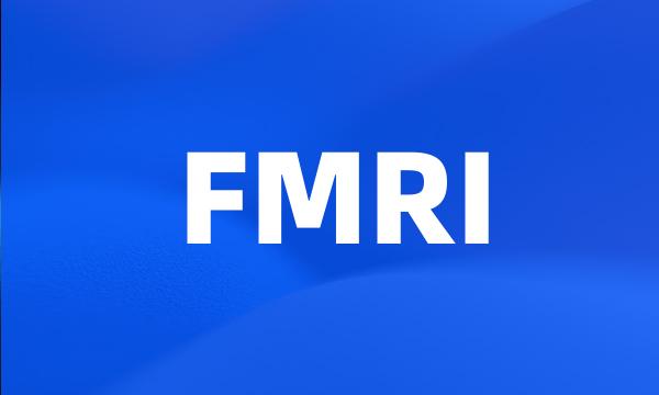 FMRI