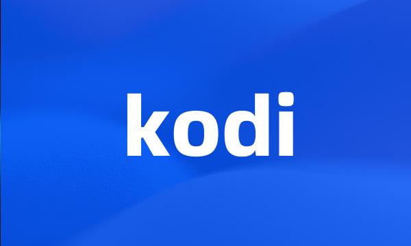 kodi