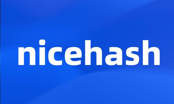 nicehash