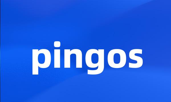 pingos