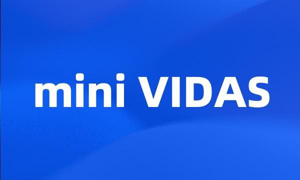 mini VIDAS