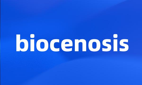 biocenosis