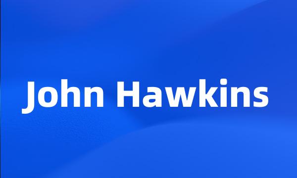 John Hawkins