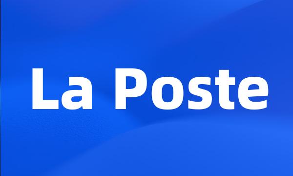 La Poste