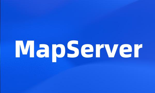 MapServer