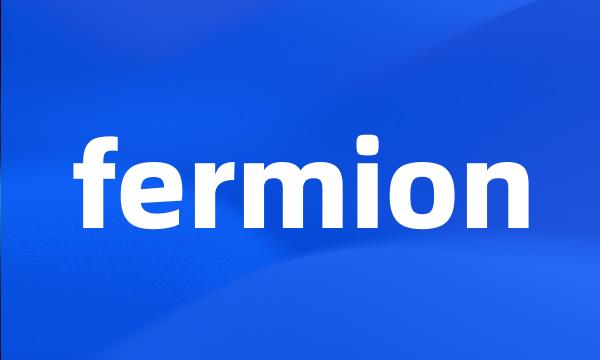 fermion