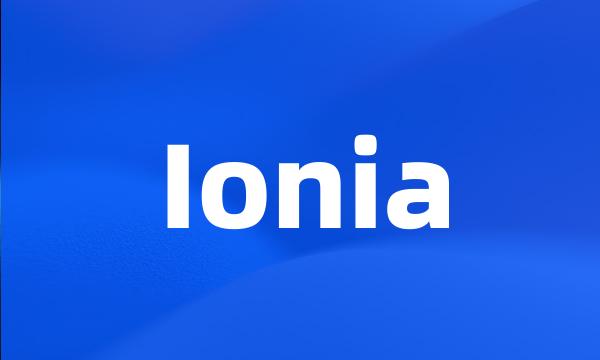 Ionia