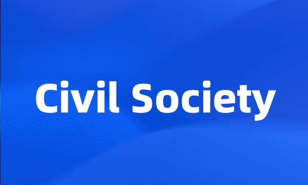 Civil Society