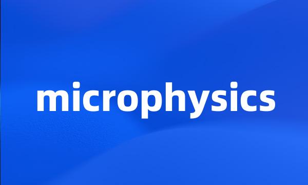 microphysics