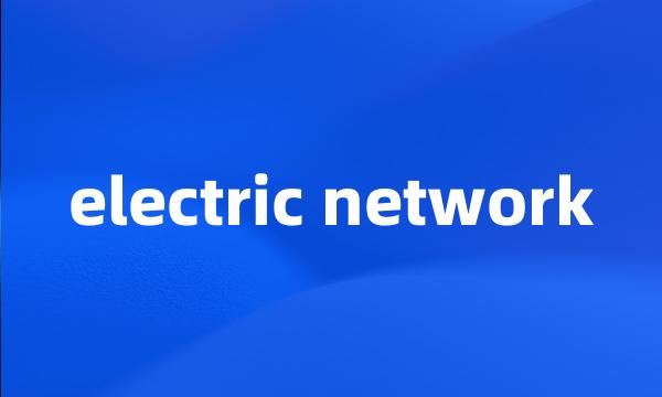 electric network