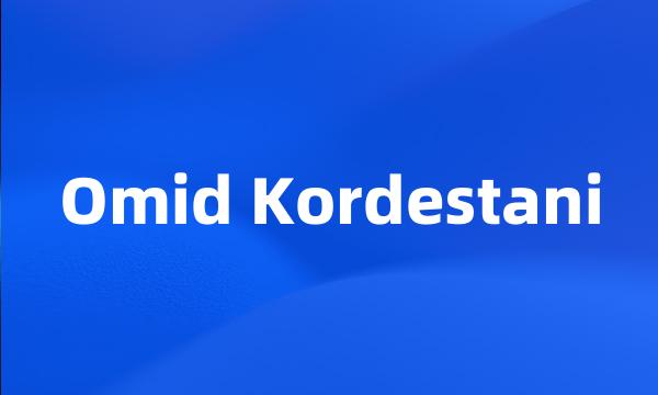 Omid Kordestani