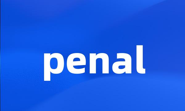 penal