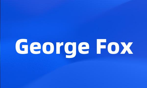 George Fox