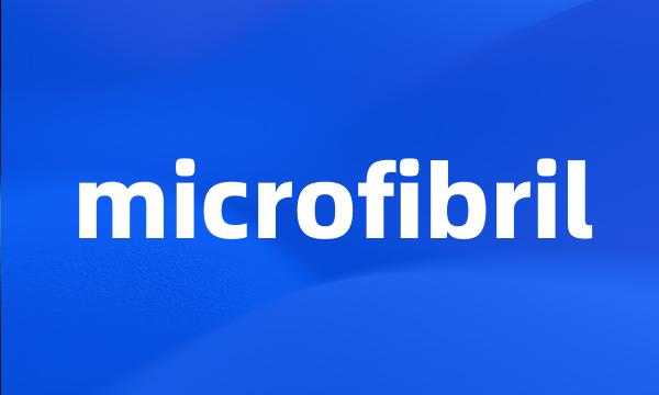 microfibril