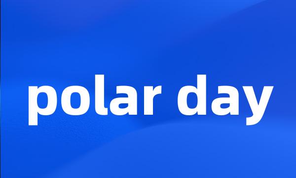 polar day