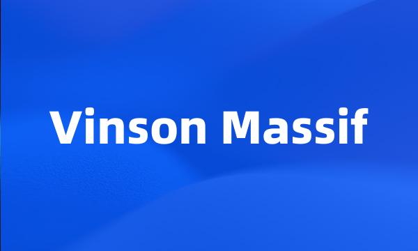 Vinson Massif