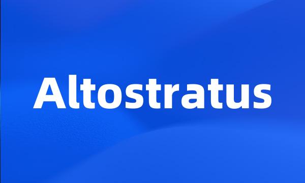 Altostratus