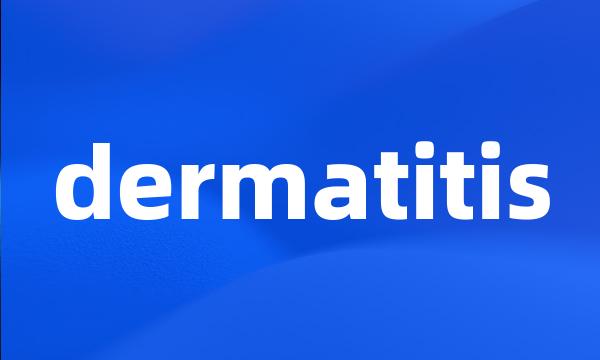 dermatitis