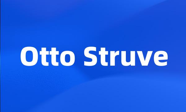 Otto Struve