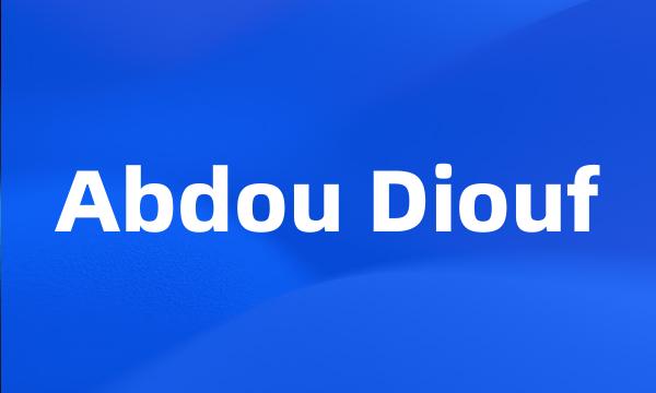 Abdou Diouf