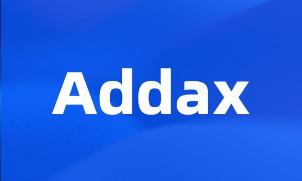 Addax