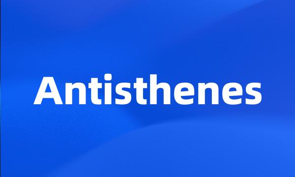 Antisthenes