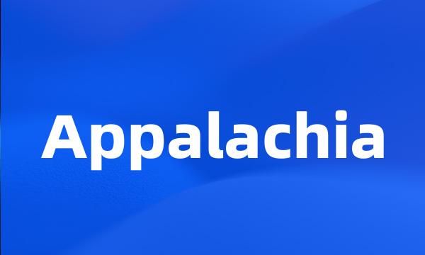 Appalachia