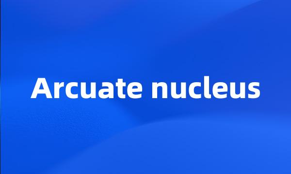 Arcuate nucleus