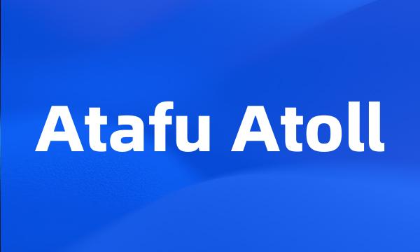 Atafu Atoll