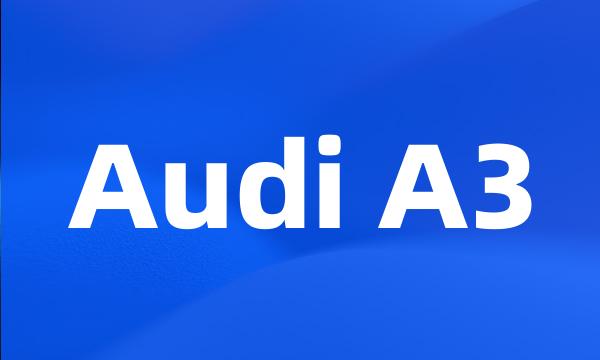 Audi A3