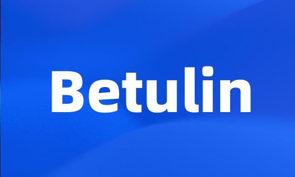 Betulin