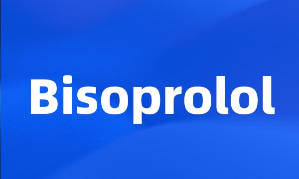 Bisoprolol