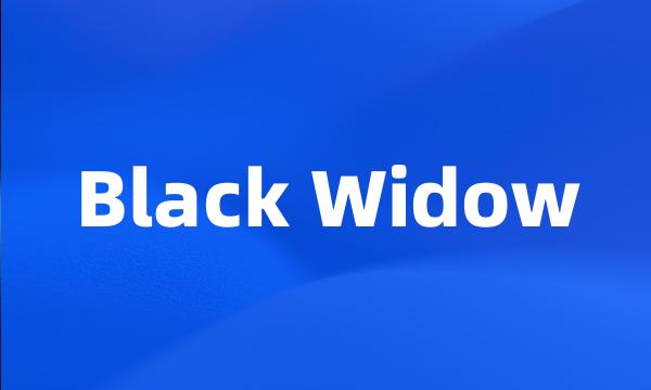 Black Widow