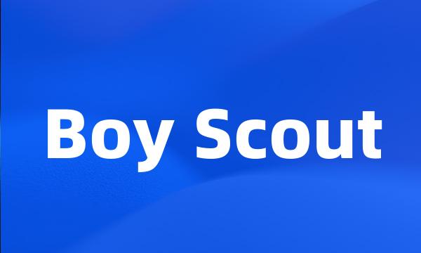 Boy Scout