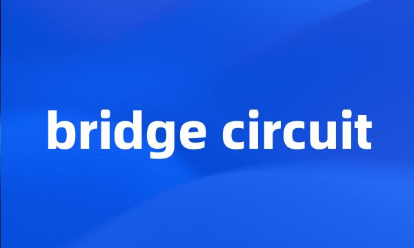 bridge circuit