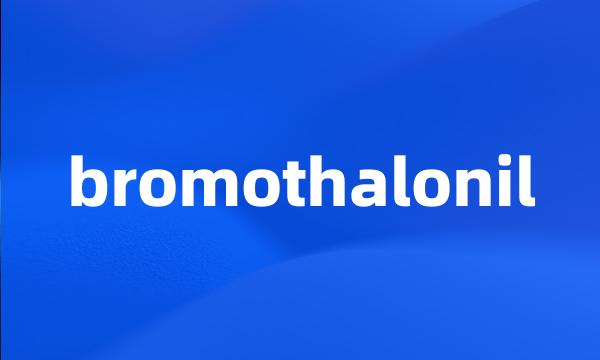 bromothalonil