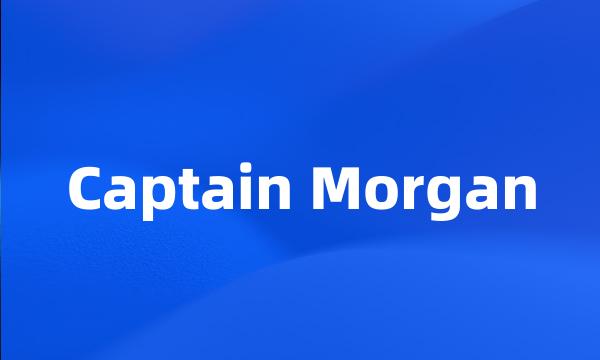 Captain Morgan