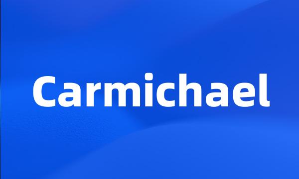 Carmichael