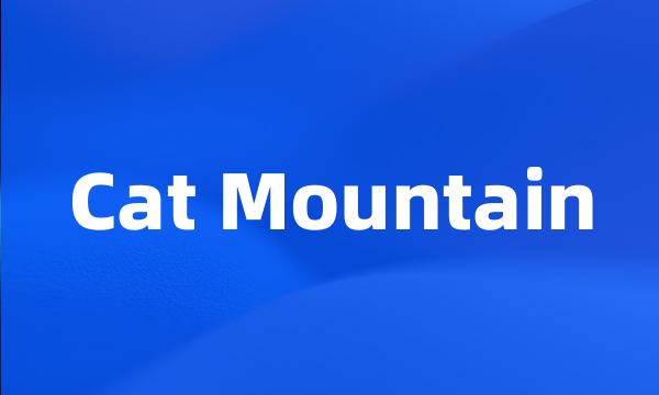 Cat Mountain