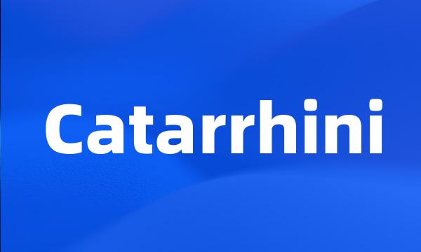 Catarrhini