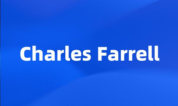 Charles Farrell