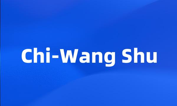 Chi-Wang Shu