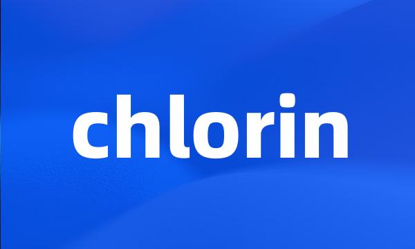 chlorin