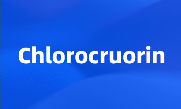 Chlorocruorin