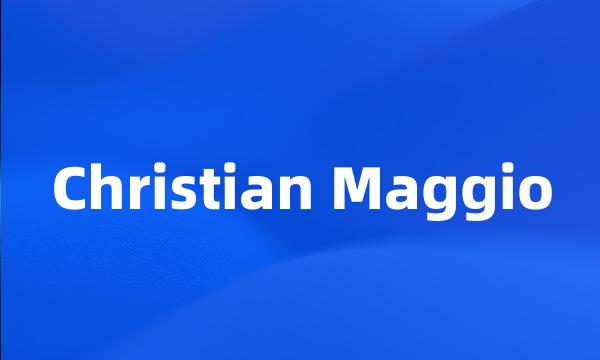 Christian Maggio